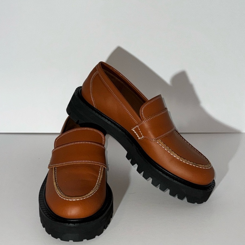 ATP Atelier Arechi platform brandy loafers 36=6